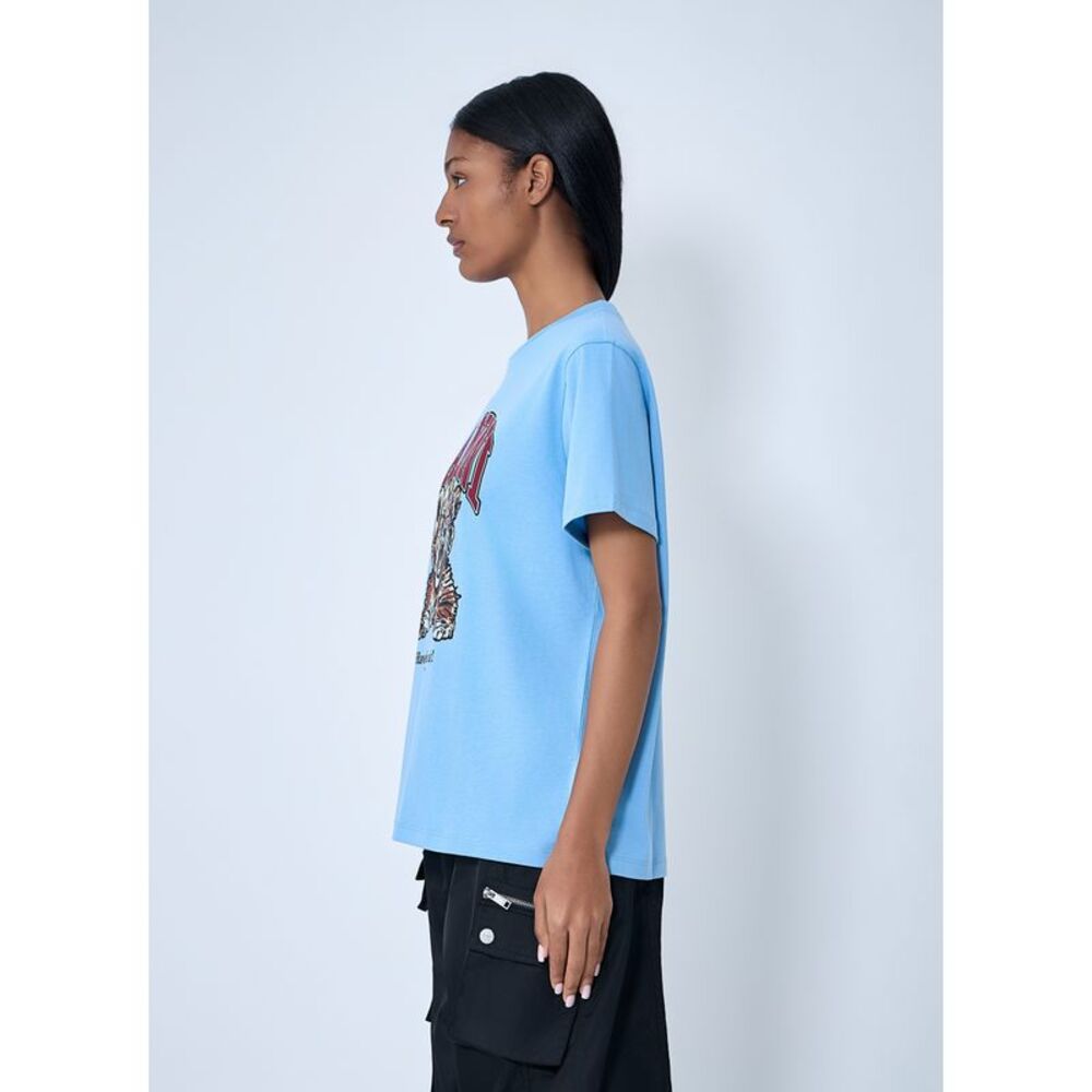 Ganni Women Logo Motif T-Shirt - Picture 3 of 6